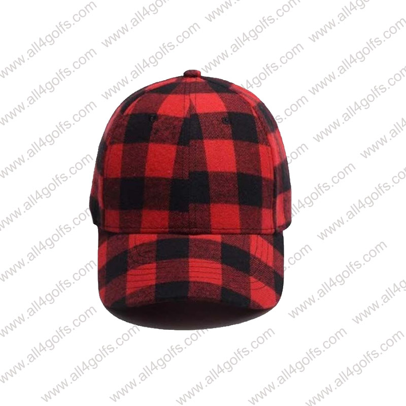 China Snapback Cap Classic Check baseball Cap