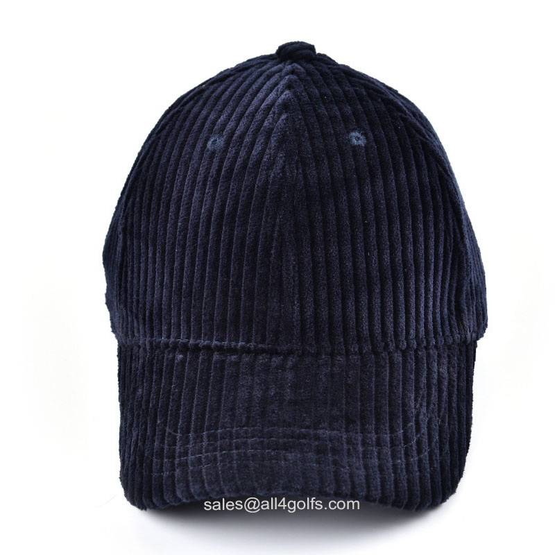 Corduroy Golf Hat Front