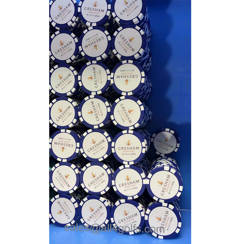 Golf Poker Chip Ball Markers